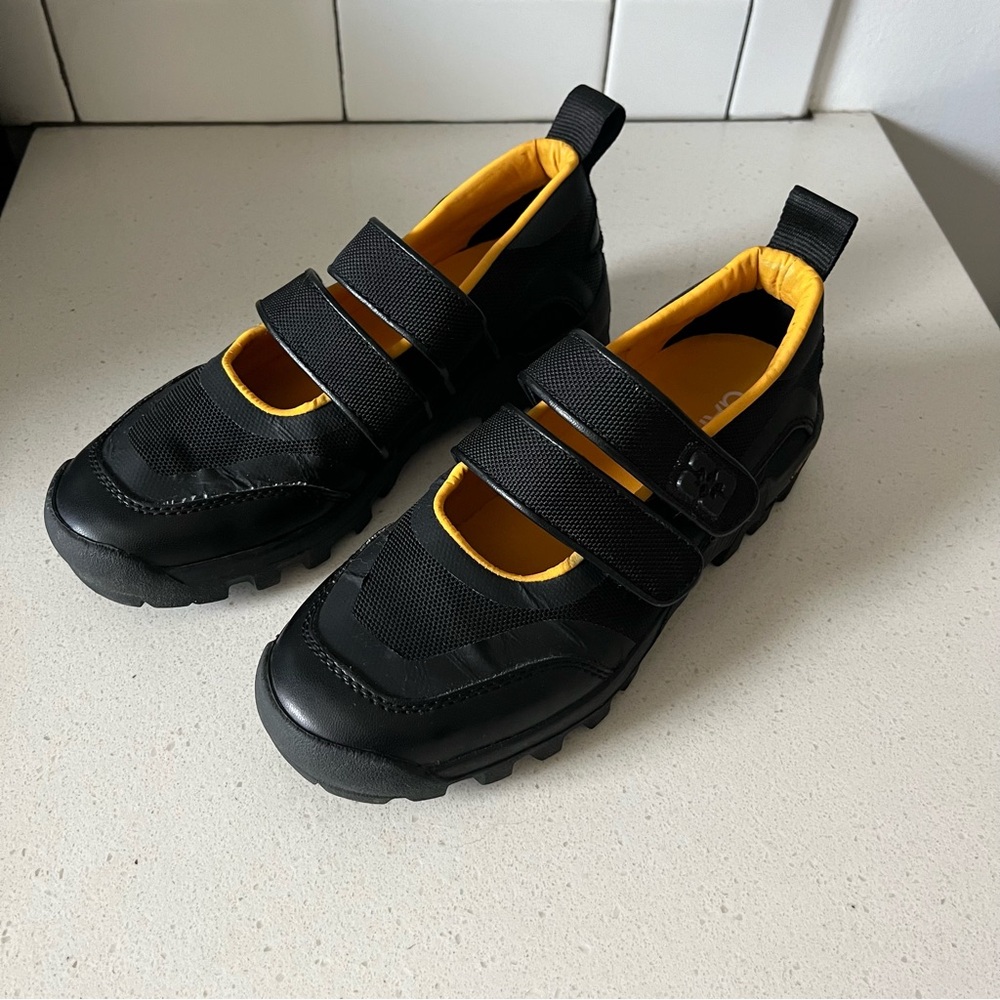 Ganni Vibram Performance Velcro Mary Jane Ballerinas - Picture 3 of 10